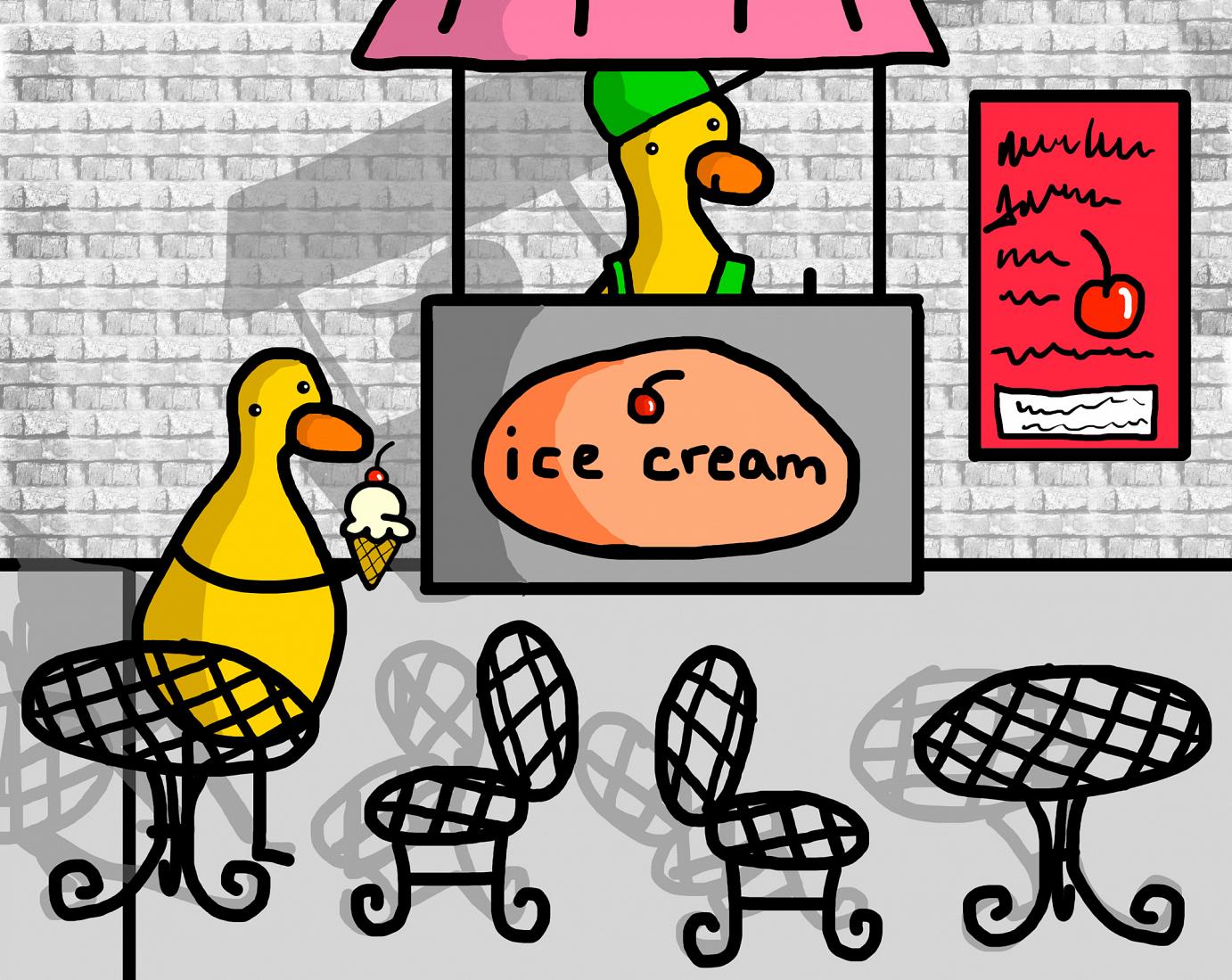 The Ice Cream Duck